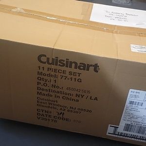 Cuisinart 11 piece cookware set